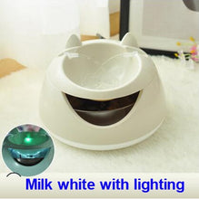 Load image into Gallery viewer, Automatic Luminous Pets Water Fountain for cats Fountain dogs USB Electric Water dispenser drinking bowls for a cat