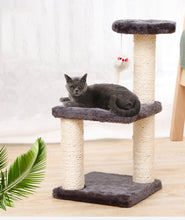 Load image into Gallery viewer, Pet Cat Tree House Cat Climbing Frame Climbing Frame With Hammock Cat Table Pet Cat Toy Kitty Play House For Kitten
